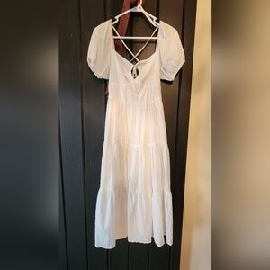 Kingston White Maxi Dress
